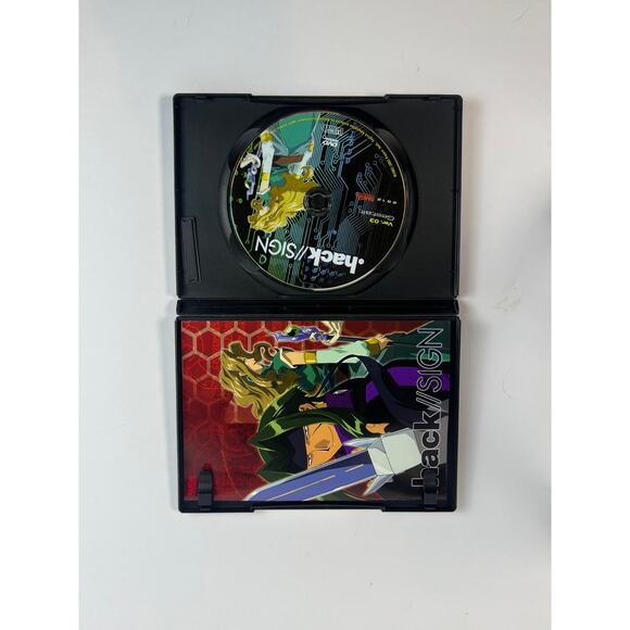 DVD .hack// SIGN Volume 3 Gestalt English / Japanese Bandai Entertainment 2003 - Picture 5 of 6